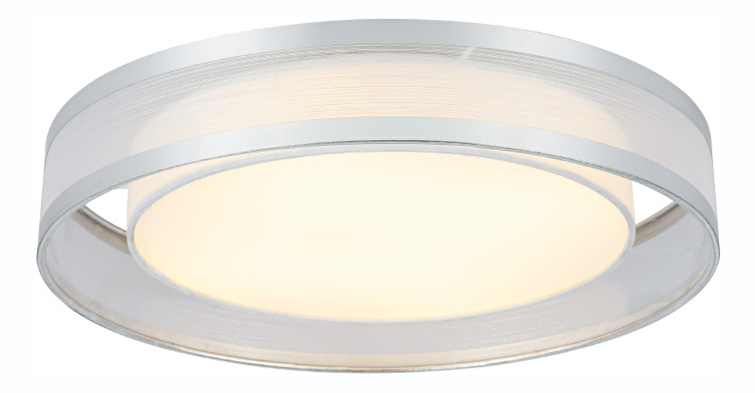 Stropné/nástenné svietidlo LED Naxos 15259D2 (chróm + biela)