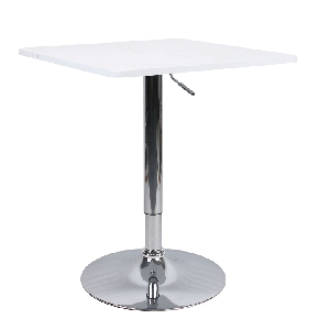 Barový stôl Freya (biela) (pre 4 osoby)