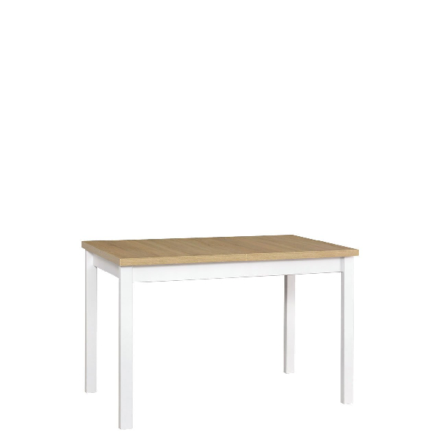Rozkladací stôl 80 x 120+150 I (dub grandson L) (biela)