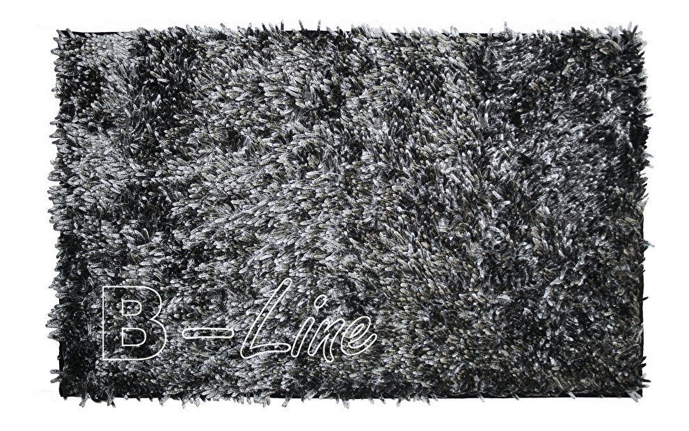 Kusový koberec (kúpeľňová predložka) Rasta Micro New Čierna