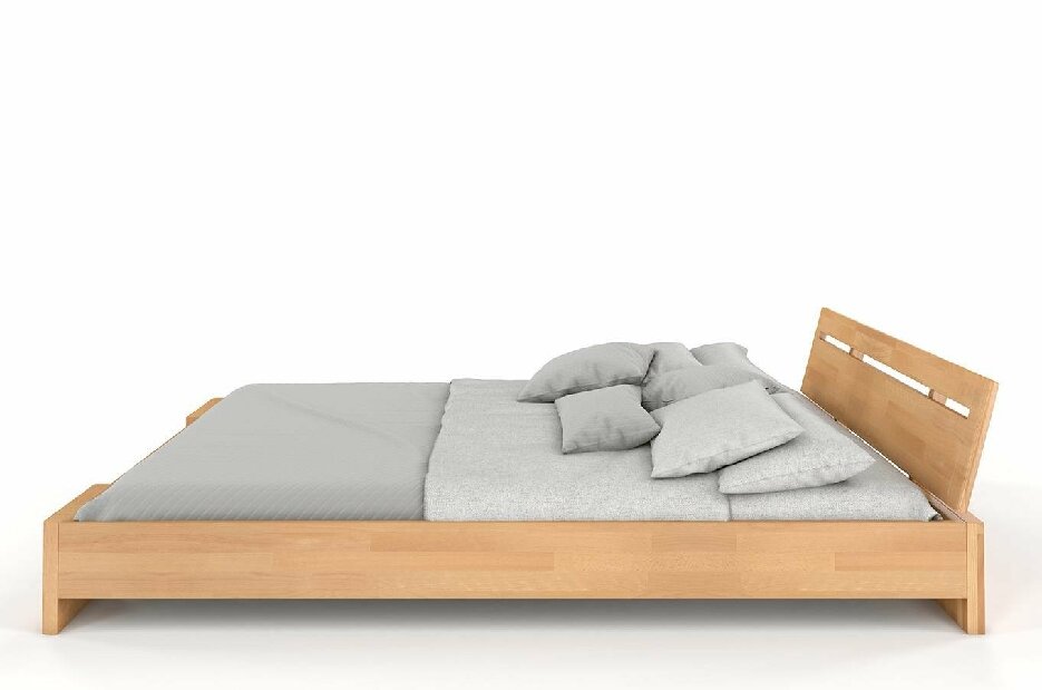 Manželská posteľ 180 cm Naturlig Bokeskogen (buk)
