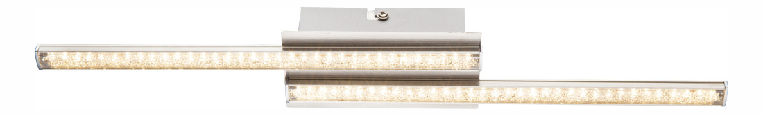 Stropné/nástenné svietidlo LED Jorne 67004-6 (s kryštálmi) (nikel)