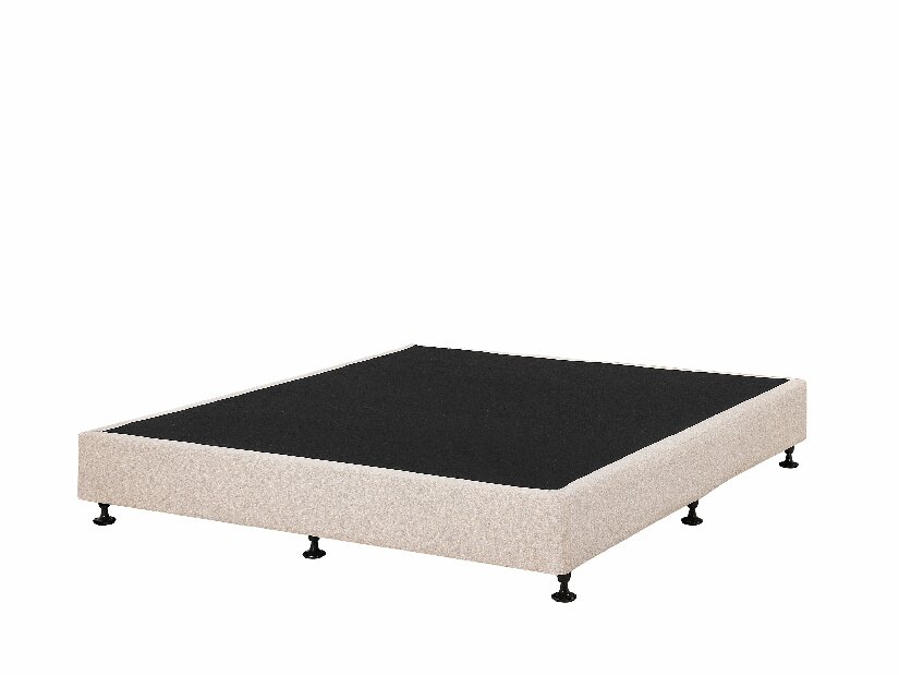 Manželská posteľ 160 cm COLOGNE 2 (s roštom a matracom) (béžová)