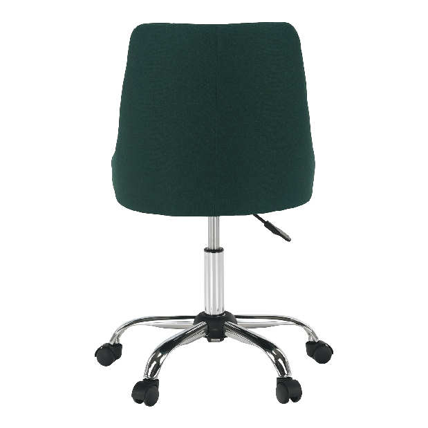 Kancelárska stolička Eminence (smaragdová + chróm)