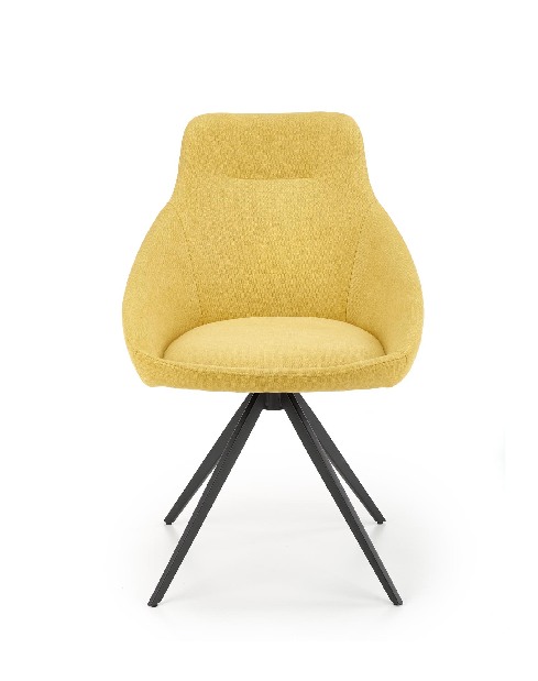 Jedálenská stolička Korte (žltá)