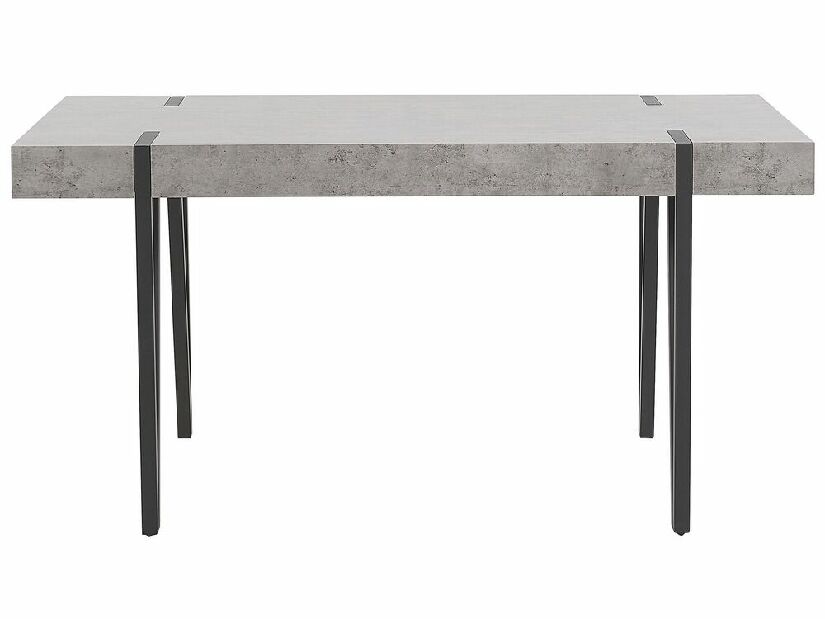 Jedálenský stôl BERINO (sivá) (pre 6 osôb)
