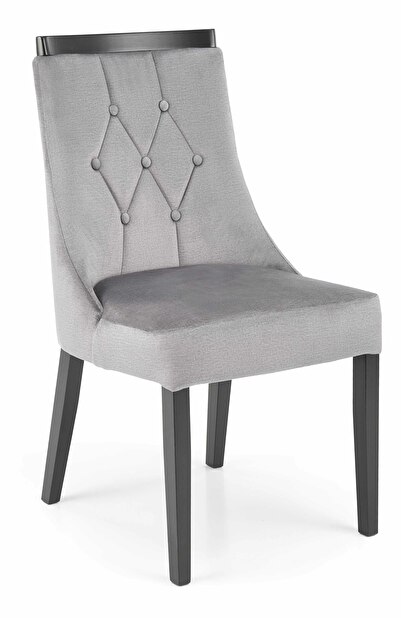 Jedálenská stolička Rypper (čierna + sivá)