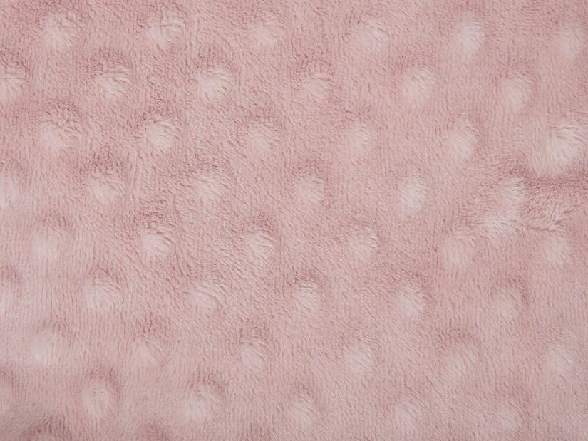 Deka 200x150 cm SAMRE (polyester) (ružová)