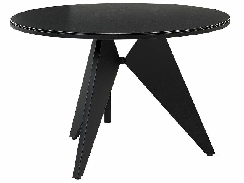 Záhradný stôl Olmza (čierna)