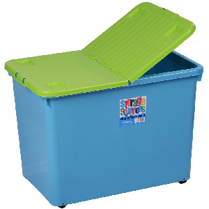 Skladovací box Wham 80l (modrá)