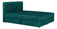 Manželská posteľ  Boxspring 180x200 cm Karum (s roštom a matracom) (zelená)