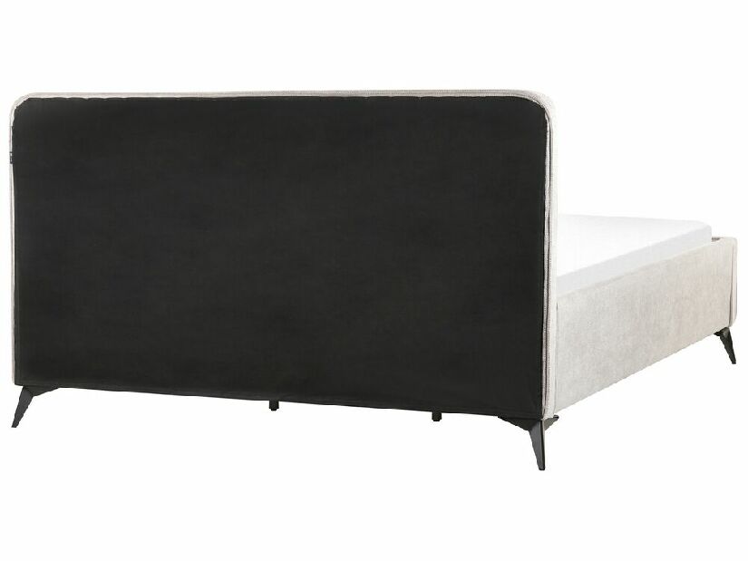 Manželská posteľ 180 cm Vardiel (sivá) (s roštom)