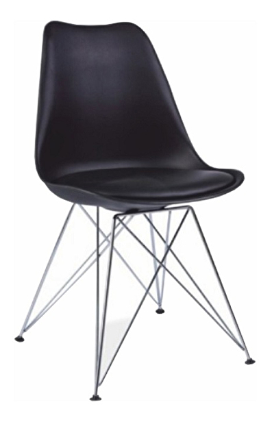 Jedálenská stolička Merion (čierna)