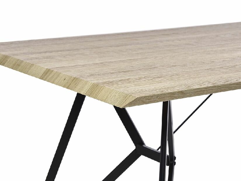 Jedálenský stôl BURGOS (pre 6 osôb) (svetlé drevo)