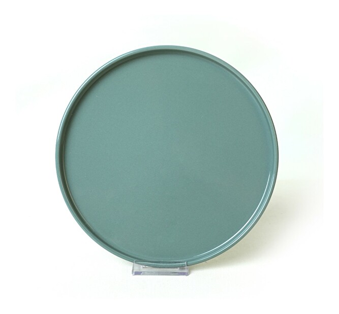 Sada plytkých tanierov (6 ks.) Simple (zelená)