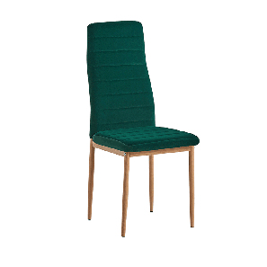 Set 2 ks. jedálenských stoličiek Antigone NEW (smaragdová + dub) *výpredaj