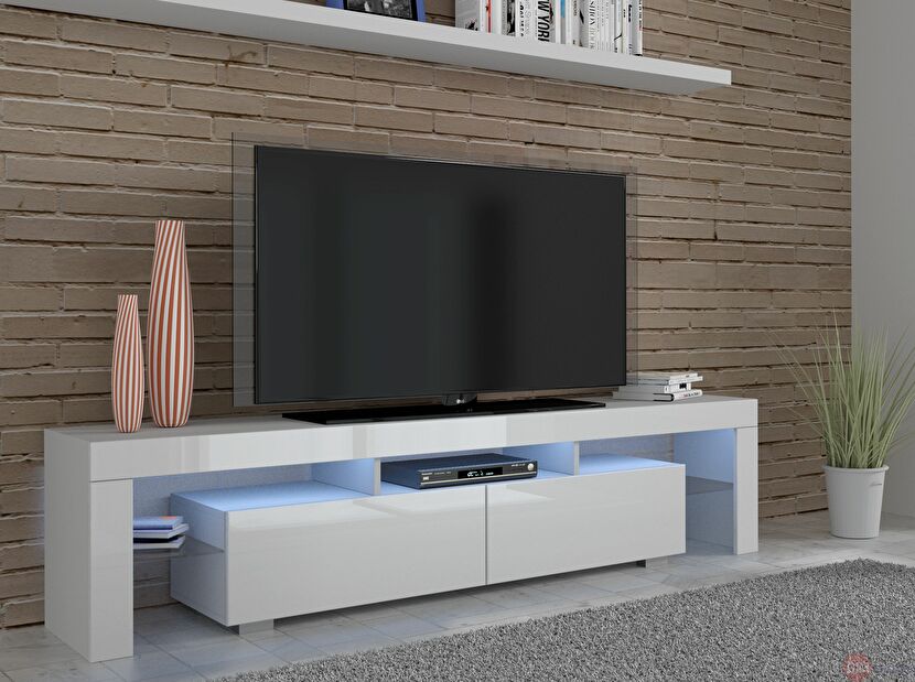 TV stolík/skrinka Nikka 190 BB (LED)