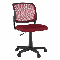 Kancelárska stolička Remi (červená + čierna)