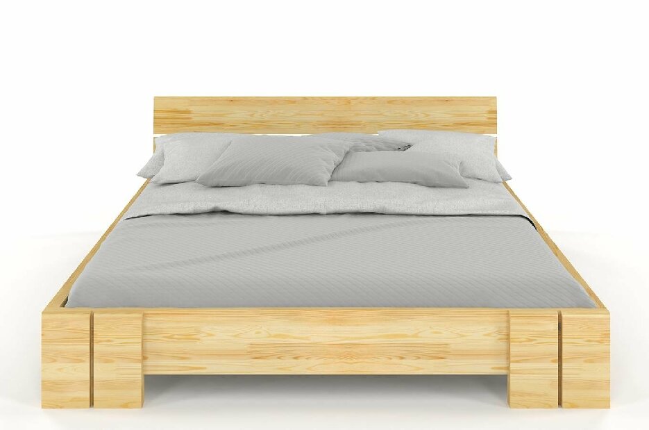 Manželská posteľ 200 cm Naturlig Tosen (borovica)