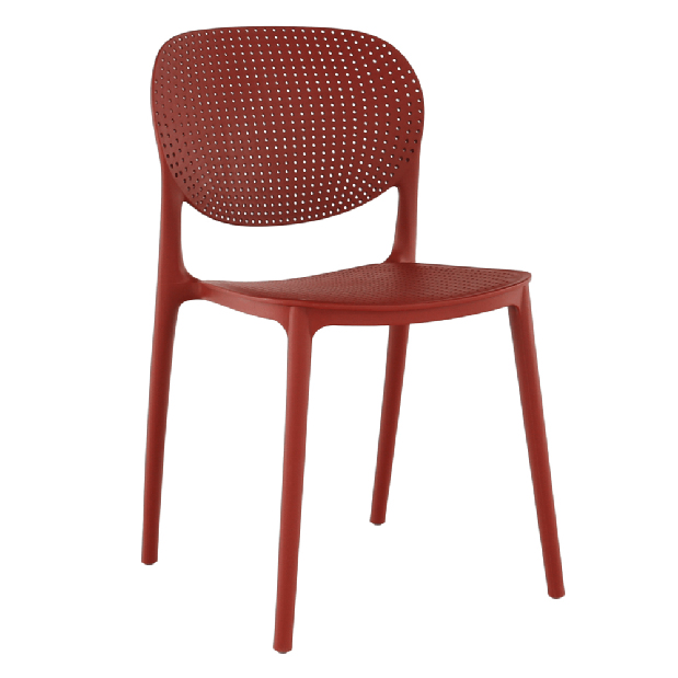 Záhradná stolička Fredd (červená)