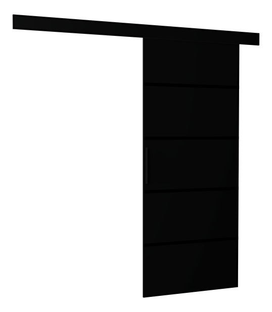 Posuvné dvere 80 cm Muschi (artisan + čierna)