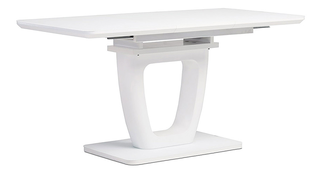 Jedálenský stôl Hreidmar-430-WT (biela) (pre 4 až 6 osôb)