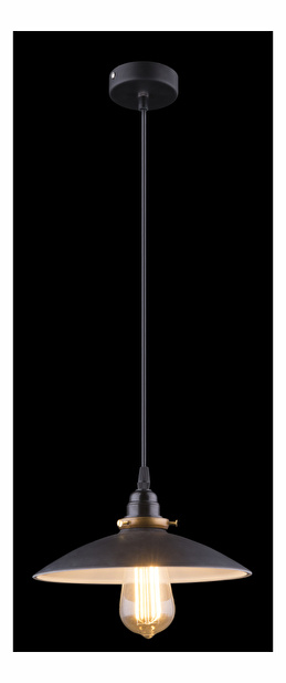 Závesné svietidlo Joffrey 15026B (čierna + čierna)