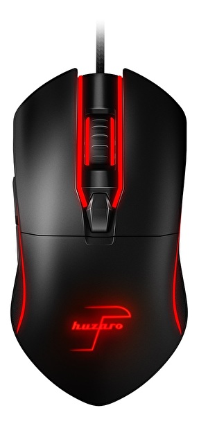 Počítačová myš Swift (čierna + viacfarebná) (s LED osvetlením)