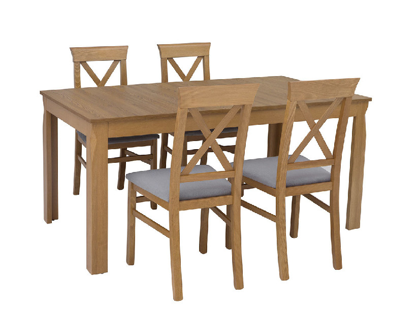 Jedálenský stôl BRW Bergen STO/160 (pre 6 až 8 osôb)