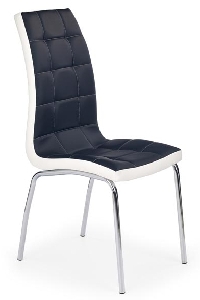 Jedálenská stolička Adis (čierna + biela)