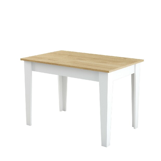 Jedálenský stôl (pre 4 osoby) Kika (Biela + Dub)