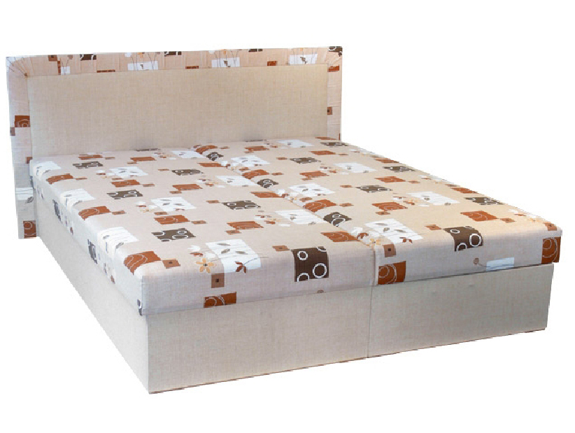 Manželská posteľ 160 cm Hedviga (so sendvičovým matracom)