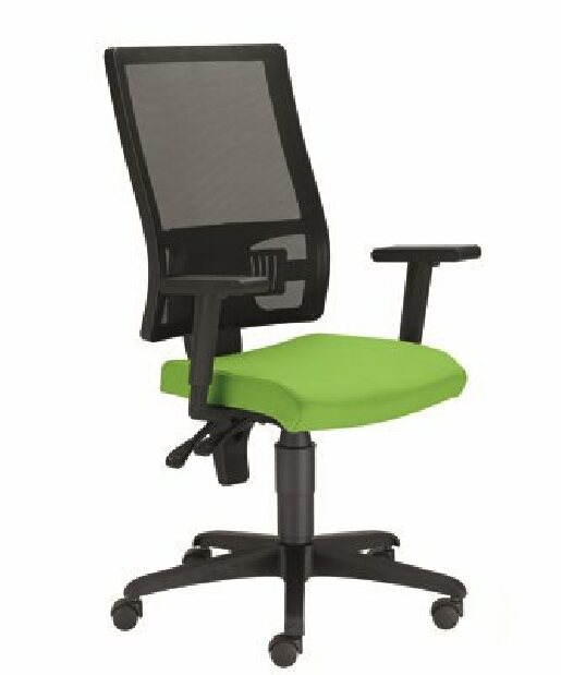 Kancelárska stolička BRW Taktik Mesh Ergon TS + GTP42BL zelená