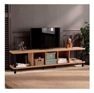 TV stolík/skrinka Neovision (čierna + atlantická borovica)