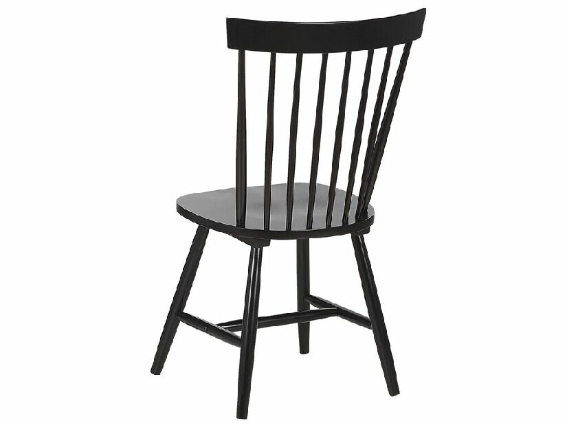 Set 2 ks. jedálenských stoličiek Bargo (čierna)