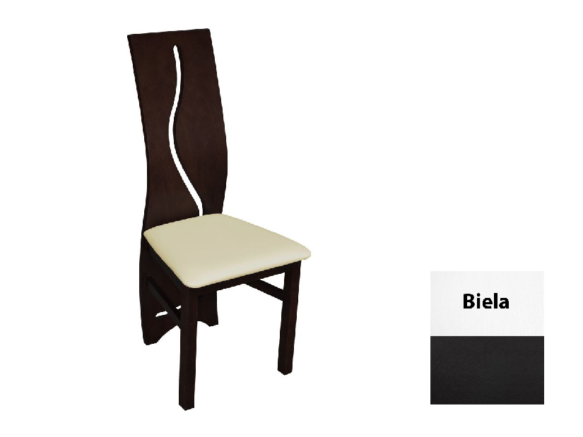 Jedálenska stolička JK3 (biela + soft 011) *výpredaj