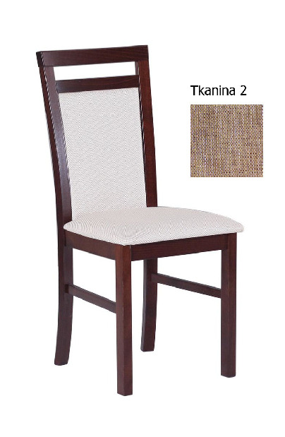 Jedálenská stolička Auris (tkanina 2 + orech) *bazár