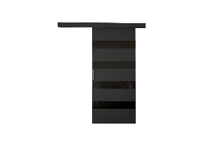 Posuvné dvere Larouche 5 (čierna)