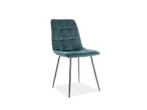 Jedálenská stolička Marlana (zelená + sivá)