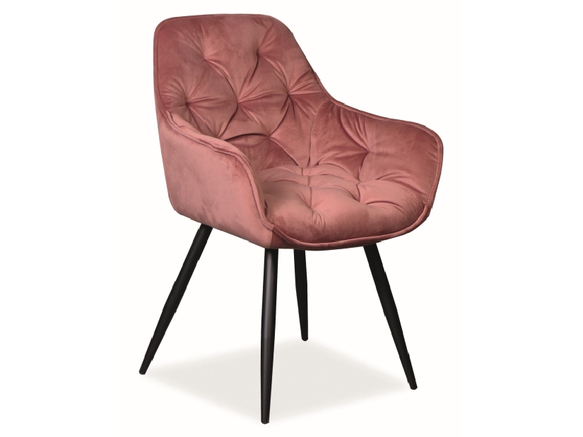 Jedálenská stolička Trix B (ružová) *výpredaj