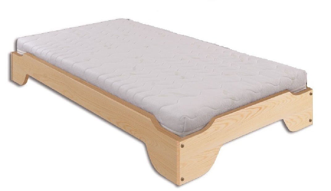Jednolôžková posteľ 90 cm LK 138 (masív) *bazár
