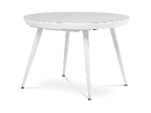 Jedálenský stôl Hendor-409M-WT (biela) (pre 4 až 6 osôb)