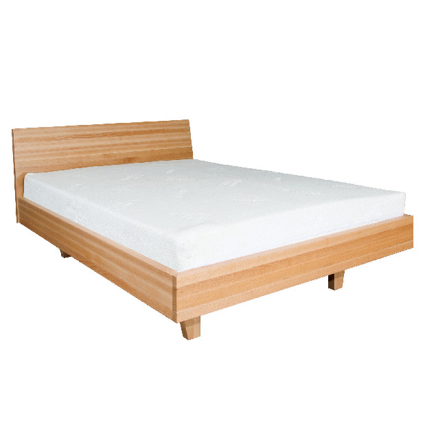 Manželská posteľ 160 cm LK 113 (buk) (masív)
