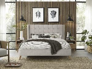 Manželská posteľ 160 cm Espanola (béžová)
