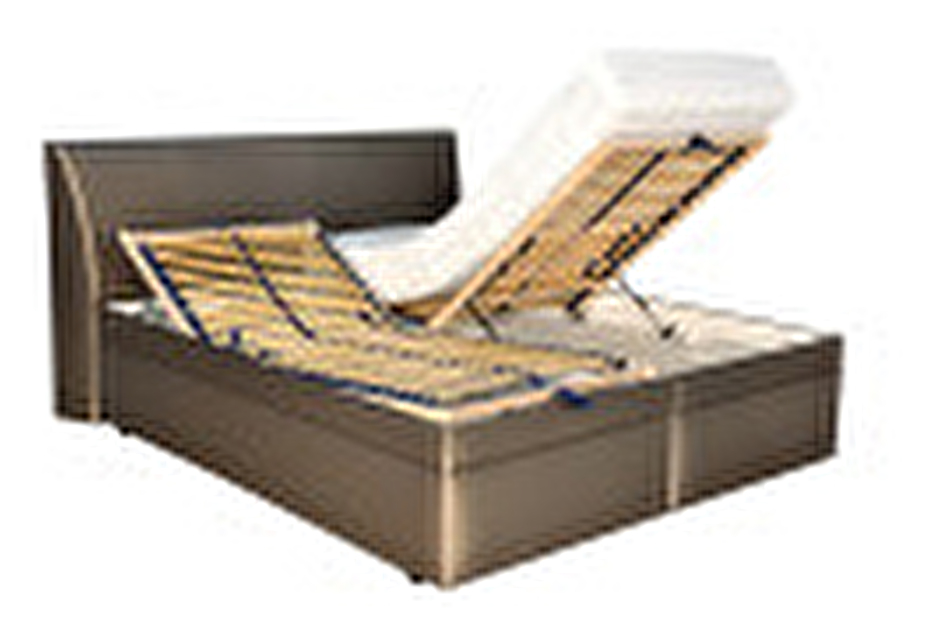 Manželská posteľ 180 cm Blanár Evita (s roštami a matracmi)