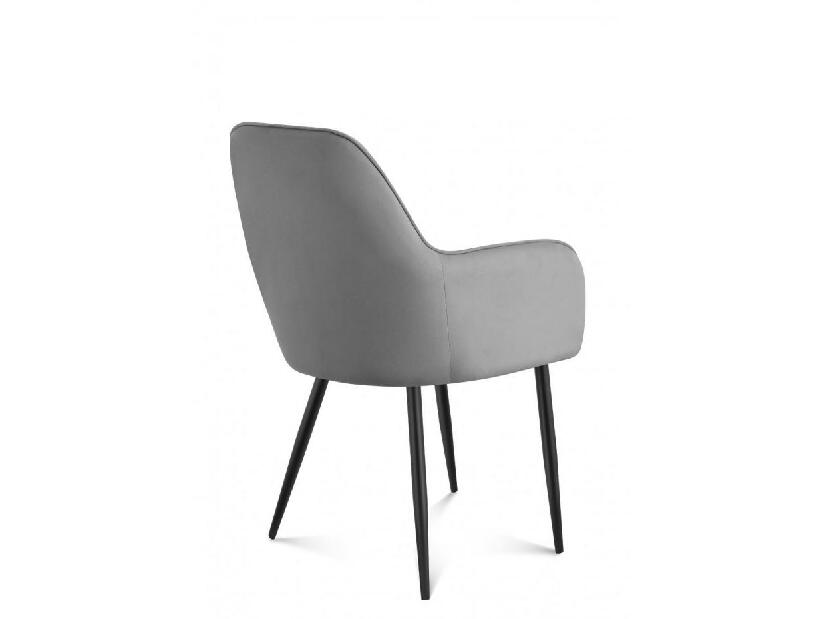 Jedálenská stolička Pamper 6 (sivá)