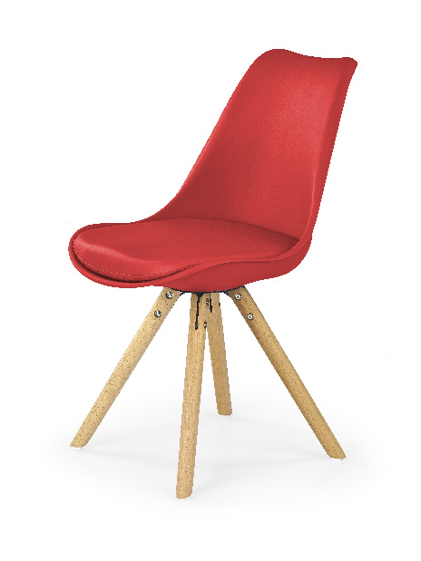 Jedálenská stolička K201 (červená) *výpredaj