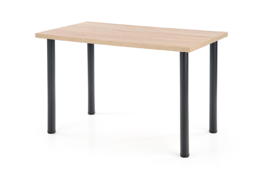 Jedálenský stôl Maxom (dub sonoma + čierna) (pre 4 osoby)