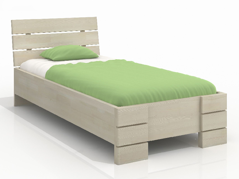 Jednolôžková posteľ 120 cm Naturlig Kids Lorenskog High (borovica) (s roštom)