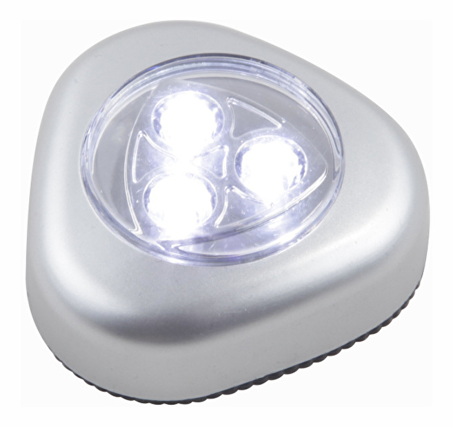 Dekoratívne svietidlo LED Flashlight 31909 (strieborná metalíza + priehľadná)